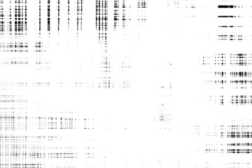 Rustic grunge vector texture with grain and stains. Abstract noise background. Weathered surface. Dirty and damaged. Detailed rough backdrop. Vector graphic illustration with transparent white. EPS10.