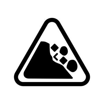 Falling Rocks Icon