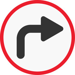 Turn Right Icon