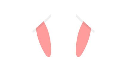 Rabbit Ear. Easter rabbit Ears.