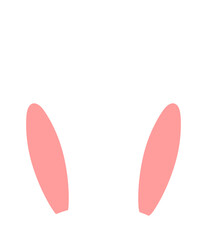 Rabbit Ear. Easter rabbit Ears.