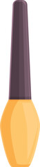 Cosmetic makeup icon cartoon vector. Eye blush. Mascara nail