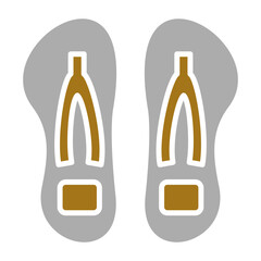 Flip Flop Icon Style
