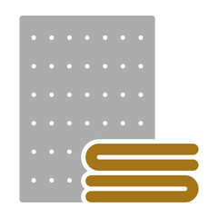 Microfiber Cloth Icon Style