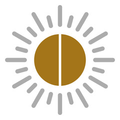 Camera Brightness Icon Style