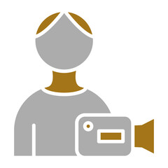 Camera Operator Icon Style