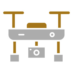 Camera Drone Icon Style