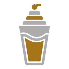 Cream Soda Icon Style