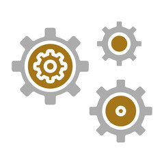 Gears Icon Style