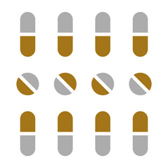 Pills Icon Style