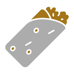 Burrito Icon Style