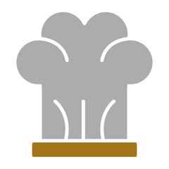 Chefs Hat Icon Style