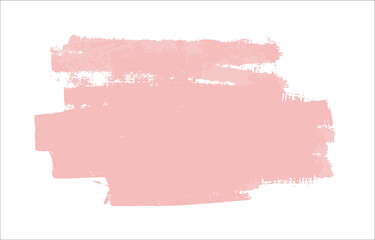 A pink spot of paint without a background. Vector brushstroke for backgrounds and other designs.