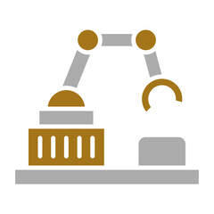 Assembly Machine Icon Style