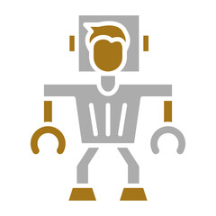 Augmenting Robot Icon Style