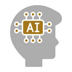 Artificial Intelligence Icon Style