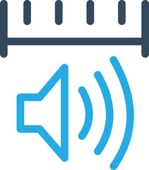  Sound Level Vector Icon which is suitable for commercial work and easily modify or edit it
