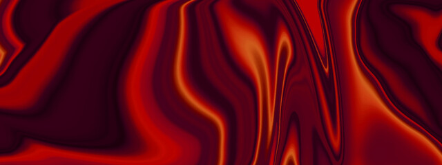 Abstract liquid onyx paint marble art wallpaper. Creative abstract background. Dark red mixed acrylic paints. Gouache painting- can be used as a trendy background for posters, cards,