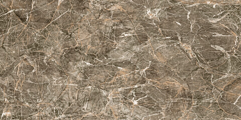 Naklejka na ściany i meble Italian Breccia Beige Marble texture background for interior and exterior Home decorative ideas and wall floor ceramic tiles slab surface area