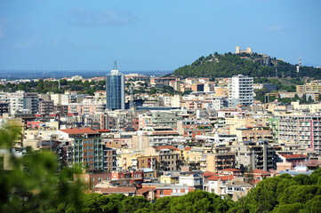 Veduta  della città di Cagliari