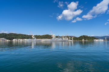 Obraz premium 海上自衛隊 舞鶴造修補給所