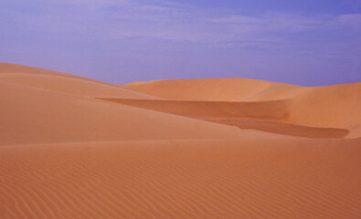 Fototapeta na wymiar Namibia: The giant sand dunes at Soussevlei in the namib desert
