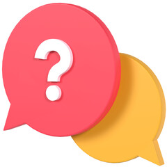FAQ 3D icon