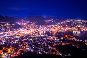 長崎県　稲佐山の夜景