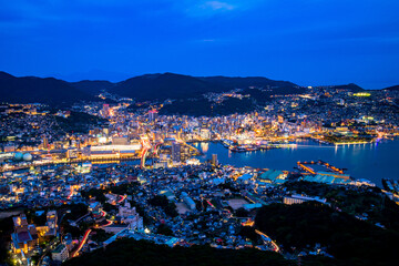 長崎県　稲佐山の夜景