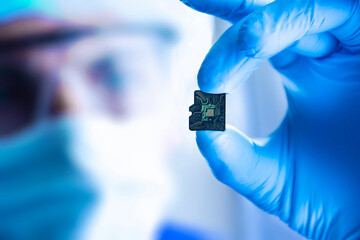 scienziato, nanotecnologia, informatica, 