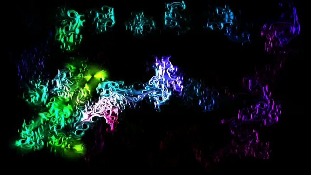 Abstract sparks flowing background. Motion graphics video with god ray for live wallpaper, screensaver, welcome intro, billboard advertising. Suitable for breaking News, product launch, logo revealing