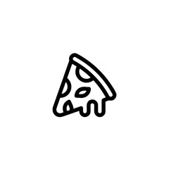 pizza vector icon sign symbol