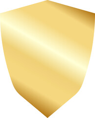 Gold Badge Label Design Illustration