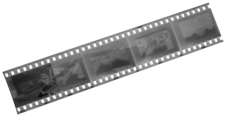 film négatif noir et blanc 35 mm - obrazy, fototapety, plakaty