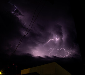 lightning sky