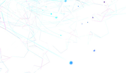 abstract futuristic network on background illustration