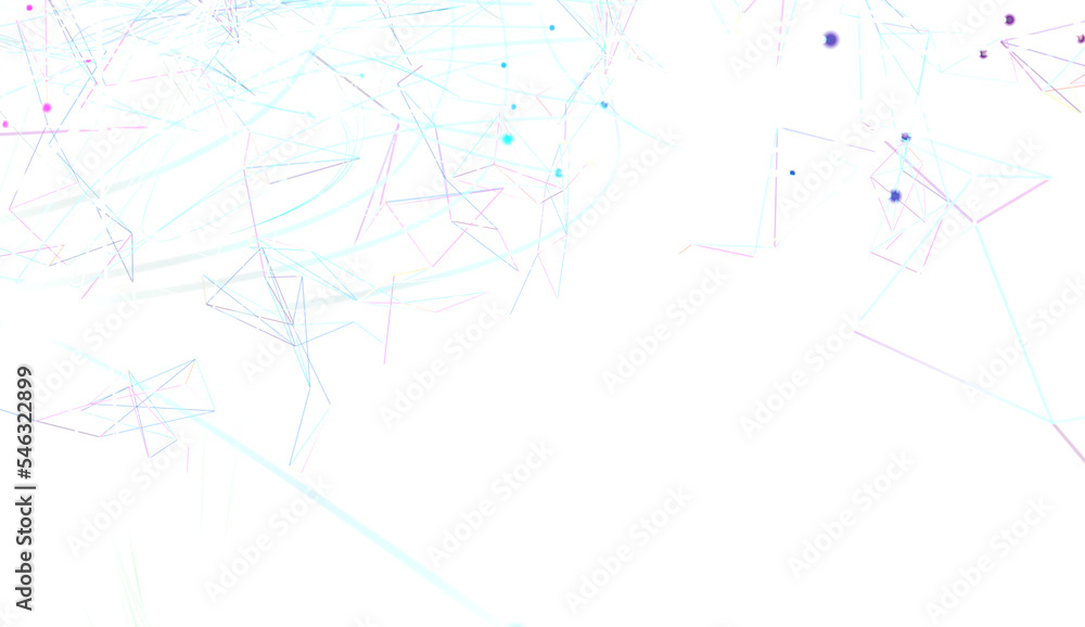 Poster abstract futuristic network on background illustration