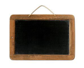 Old Vintage Blackboard isolated