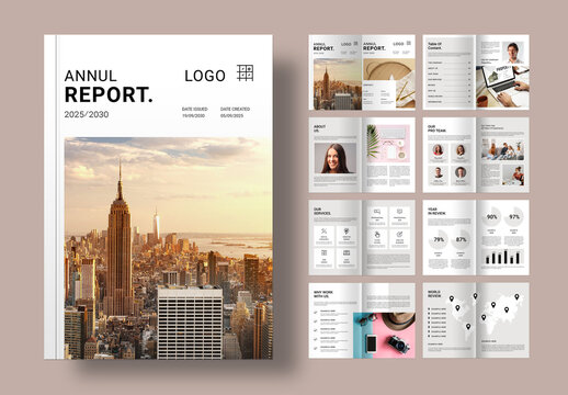 Annul Report Layout