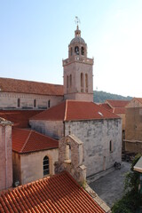 Fototapeta na wymiar Kirche Dubrovnik Altstadt, Kroatien