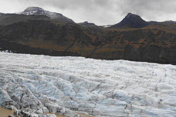 Skaftafell Glacier, Freysnesvegur., Iceland