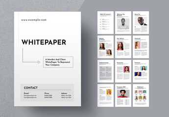 White Paper Layout