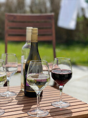 glass of wine