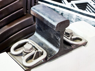Metal fastener rails