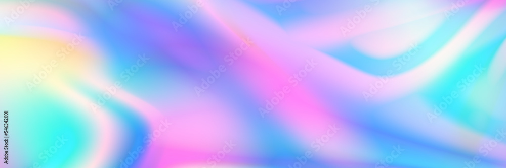 Aufkleber horizontal abstract pastel holographic texture design for pattern and background.