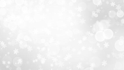 Abstract Christmas Backgrounds with snowflake on white backgrounds , in Christmas Holiday , illustration wallpaper