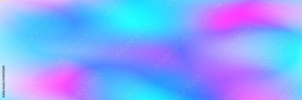 Poster horizontal abstract pastel holographic texture design for pattern and background.