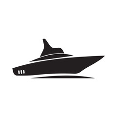 Isolated yacht icon image. Vector illustration design