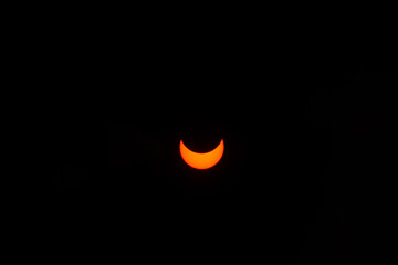 Partial Solar Eclipse at 25 October 2022, Armenia