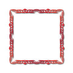 Obraz premium Frame, in the style of an ornament, Vector illustration eps 10, Art. 